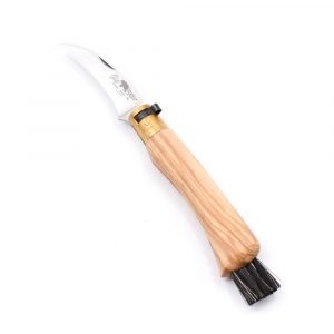 Old Bear Mushroom Knife Olive Wood M