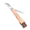 Fox Classic Mushroom Knife with Curved Blade Olive Wood