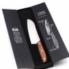 Due Cigni Fluted Santoku Walnut 18cm