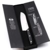 Due Cigni Fluted Santoku 18cm