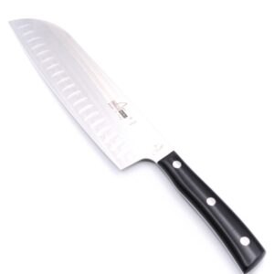 Maglio Nero Iside Fluted Santoku 19cm