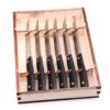 Maglio Nero Steak Knives Set 6pcs