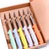 Maserin Steak Knife Set 6pcs Pantone