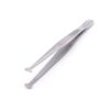 Fish Bone Tweezers w/ Half-Moon Tip 14.5cm