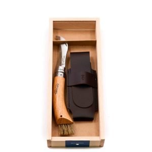 Opinel Funghi N8 con fodero coltellipersonalizzati.com 2 scaled 1.jpg